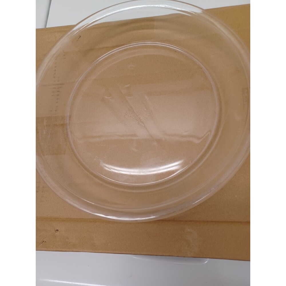 PYREX CLEAR GLASS 11"X11" PIE PAN # 210 25cm # 40 MICROWAVE & OVEN SAFE